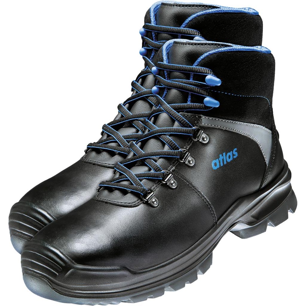 Buty bezpieczne Atlas ATLAS-535W10_T – S3 Czarno-niebieski