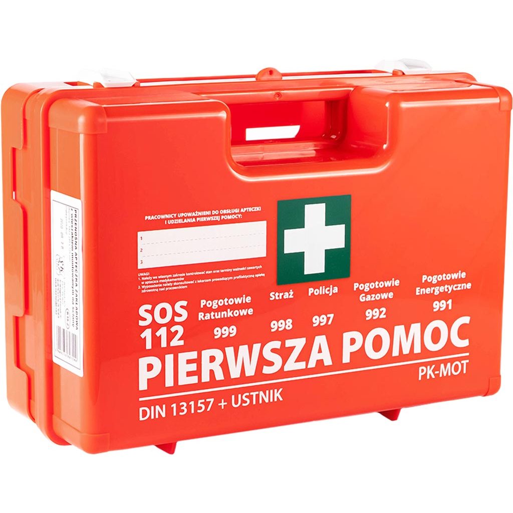 Apteczka pierwszej pomocy Pk-mot AZP15 Czerwony