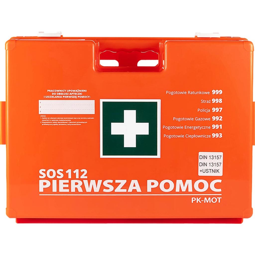 Apteczka pierwszej pomocy Pk-mot AZP20 Czerwony