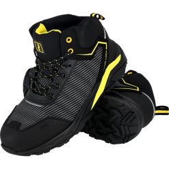 Buty bezpieczne Reis BCCARBON-T – S3S FO SR Czarno-żółty