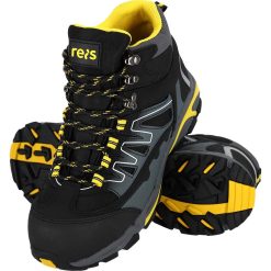 Buty bezpieczne Reis BCRAD-T – S1 PS SR Czarno-szaro-źółty