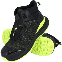 Buty bezpieczne Reis BCTANG-ROL-T – S1PS FO SR Czarno-seledynowy