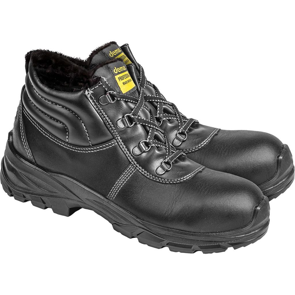 Buty bezpieczne Demar BDGLOSS-TO-S3 – S3 SRC FO CI Czarny