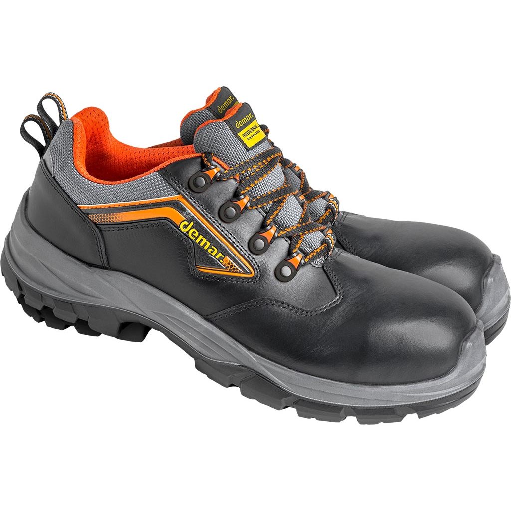 Buty bezpieczne Demar BDSOLO-P-S3 – S3 SRC FO Czarno-szary
