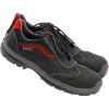 Buty bezpieczne PPO PP BPPOP502 – S1 P SRC Czarno-szaro-czerwony