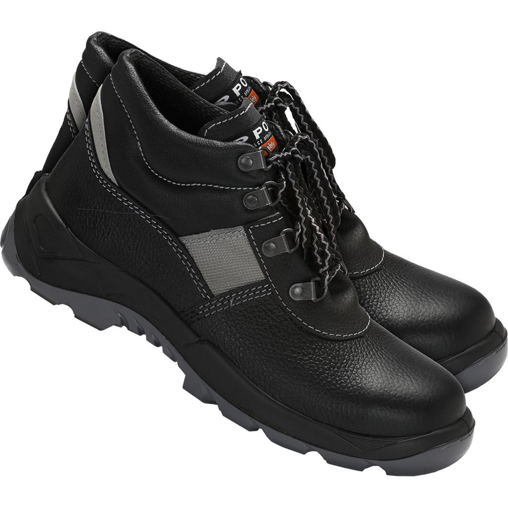 Buty bezpieczne PPO PP BPPOT306 – S1 FO SR Czarno-szary