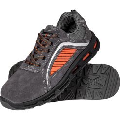 Buty bezpieczne Reis BRATOMIC-P – S1 SRC Szaro-pomarańczowy
