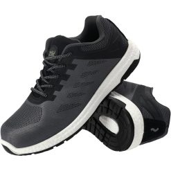 Buty bezpieczne Reis BRBOOM – S1P SRC Szaro-czarny