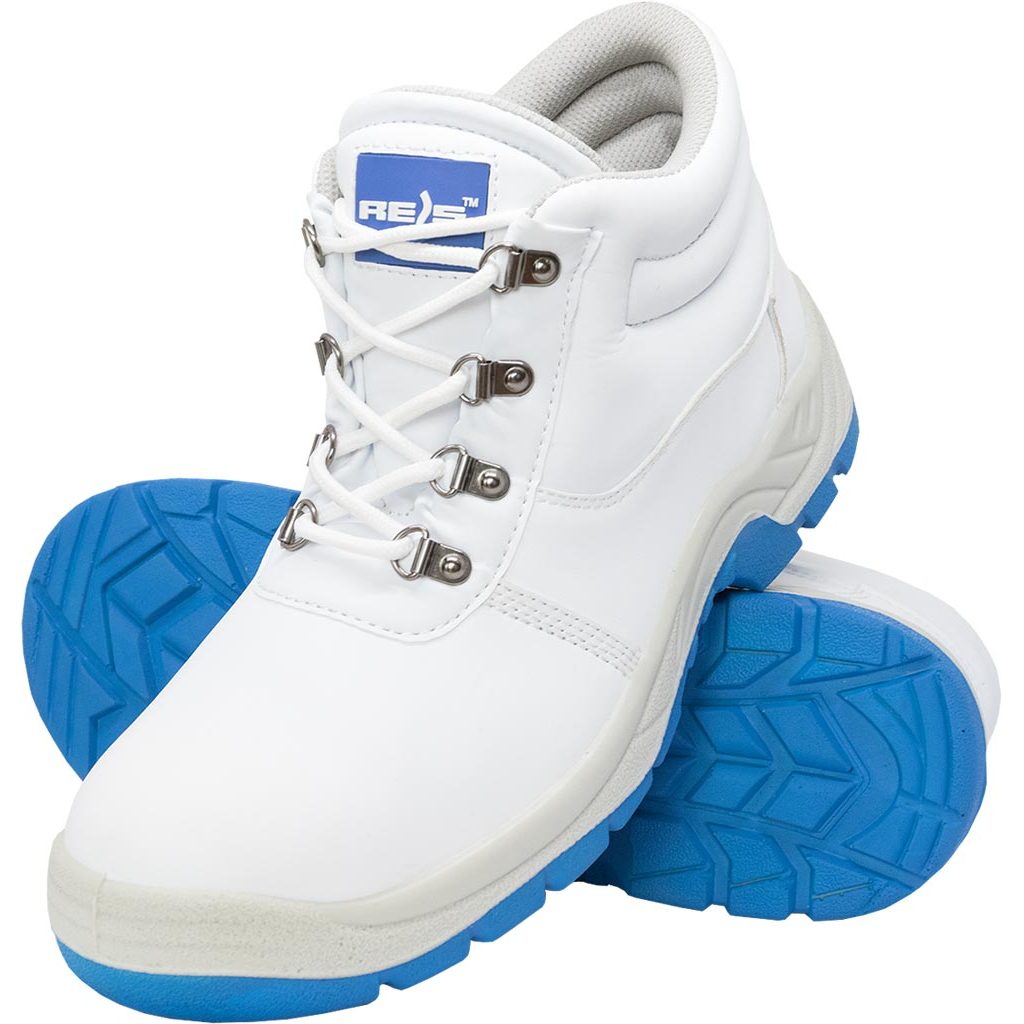Buty bezpieczne Reis BRFODREISBLUE-T – SB FO SRC Biało-niebieski
