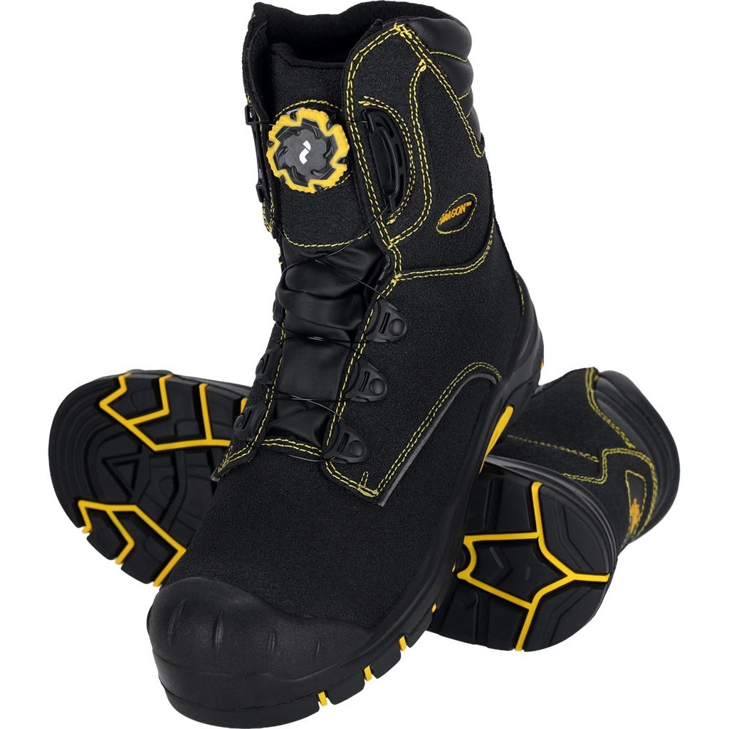 Buty bezpieczne Reis BRGRINGO – S3S SR FO HRO SC Czarny