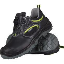 Buty bezpieczne Reis BRGRU – S1 SRC Czarno-seledynowy