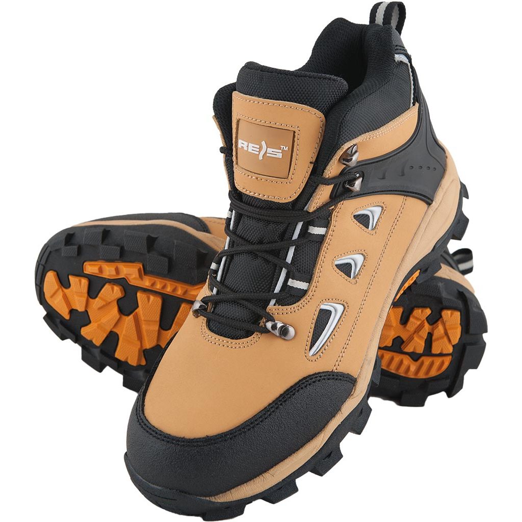 Buty bezpieczne Reis BRMOUNTAIN – S1 SRC Brązowo-czarny