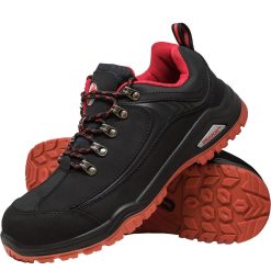 Buty bezpieczne Reis BRNECKER – SB FO SRA Czarno-czerwony