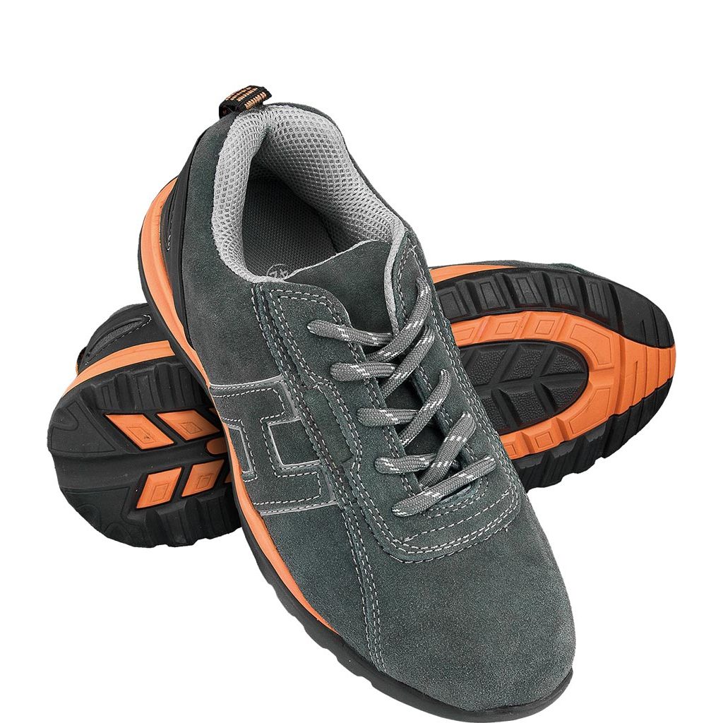 Buty bezpieczne Reis BRNEUTRON – SB SRA Szaro-pomarańczowy