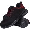 Buty bezpieczne Reis BRPAVEL – SB P SRA Czarno-czerwony