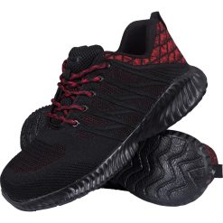 Buty bezpieczne Reis BRPAVEL – SB P SRA Czarno-czerwony