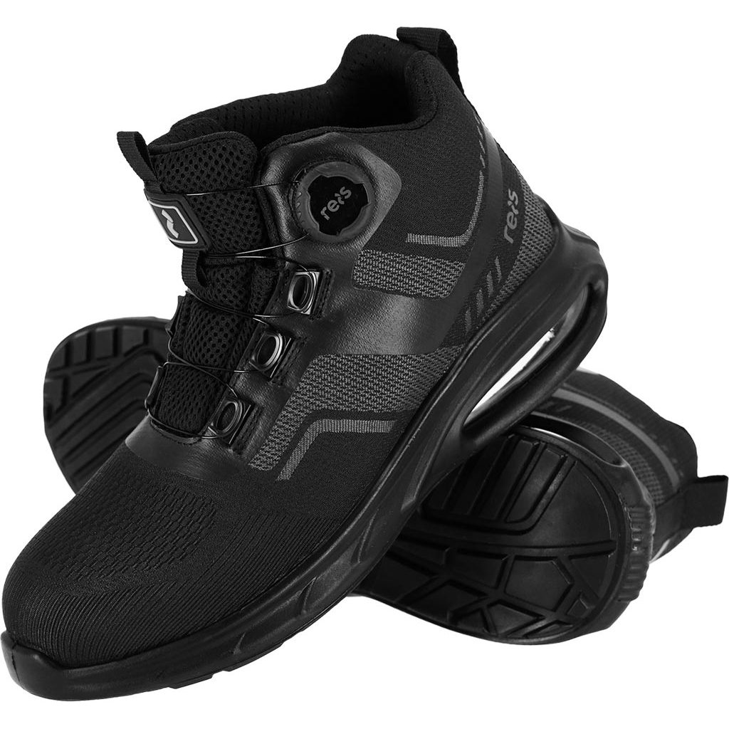 Buty bezpieczne Reis BRWING-T Czarno-szary