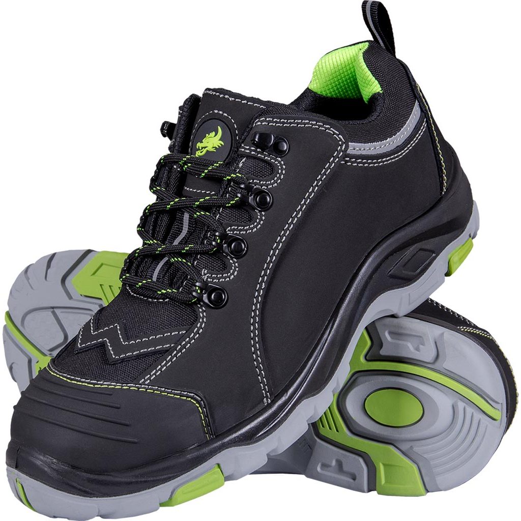 Buty bezpieczne Reis BRWINSON-P – S3 SRC Czarno-szaro-zielony