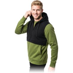 Bluza ochronna Reis CAJMAN Zielono-czarny