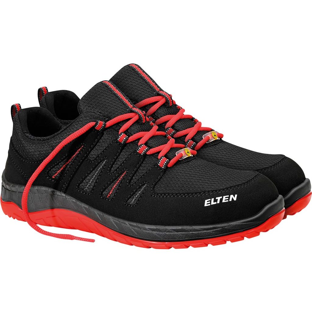 Buty bezpieczne Elten EL-729561 – S3 SRC Czarno-czerwony