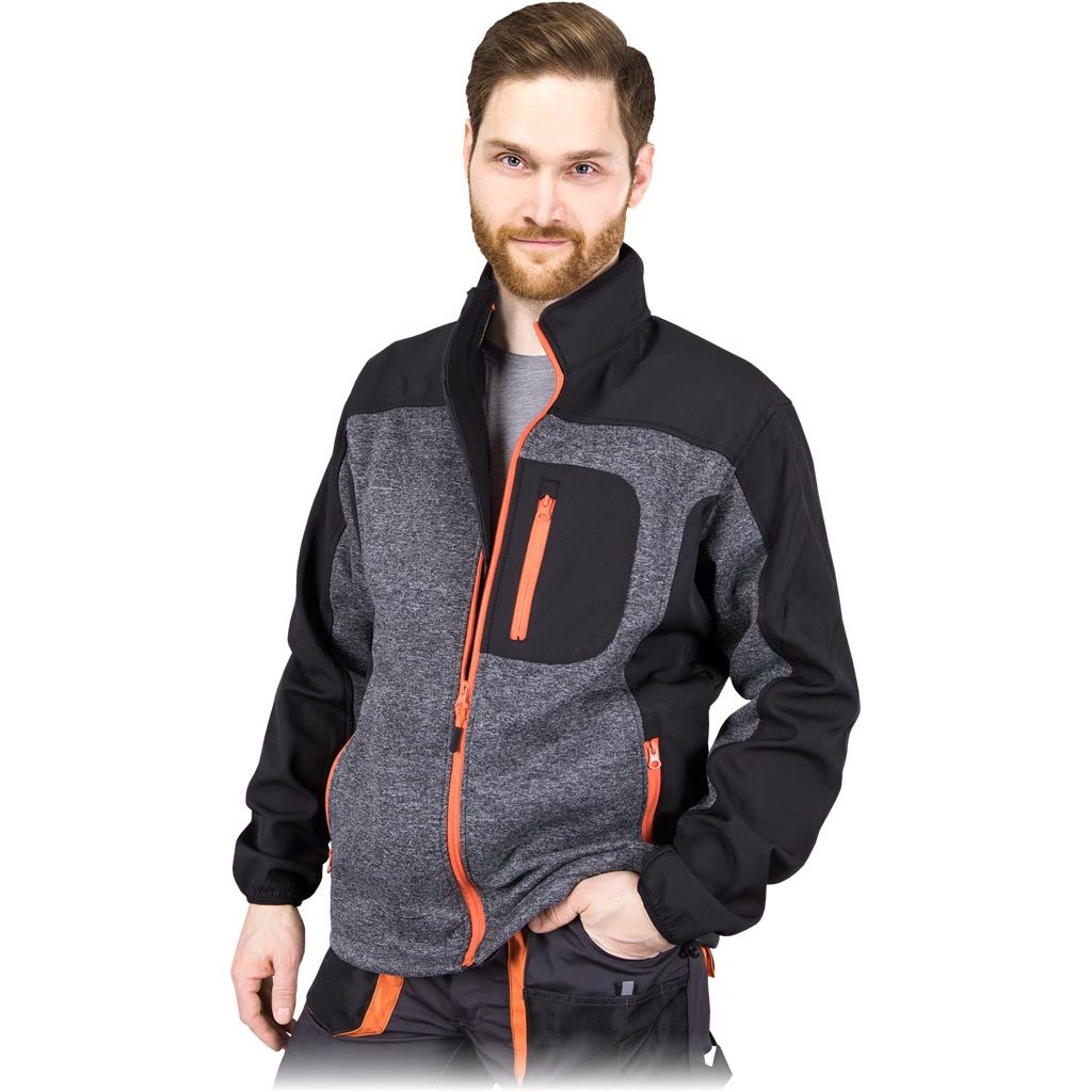 Bluza ochronna Reis FORECO-S Ciemnoszaro-czarno-pomarańczowy