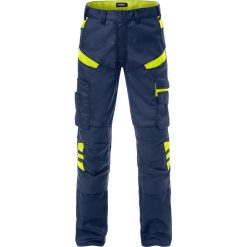 Spodnie ochronne do pasa Fristads FRSTDS-2555 Granatowo-żółty