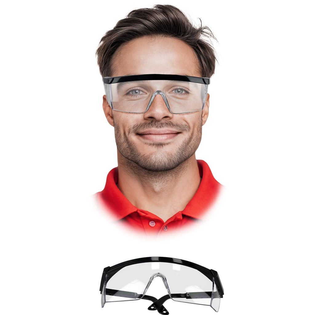 Okulary ochronne Reis GOG-FRAMEB Transparentno-czarny