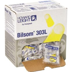 Wkładki przeciwhałasowe Howard Leight HW-OSZ-BS303-BOX – SNR 33 dB Biało-żółty