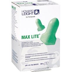 Wkładki przeciwhałasowe Howard Leight HW-OSZ-ML-BOX – SNR 34 dB Zielony