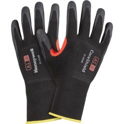 Rękawice ochronne Honeywell HW-SHIELD15A1 – nitryl, EN 388, opak. 10 par Czarno-czerwony