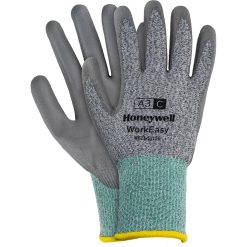 Rękawice ochronne Honeywell HW-WORK5113 – poliuretan, EN 388, opak. 10 par Szaro-zielony