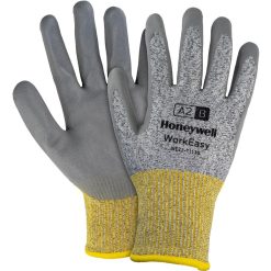 Rękawice ochronne Honeywell HW-WORK7113 – poliuretan, opak. 10 par Stalowo-żółty