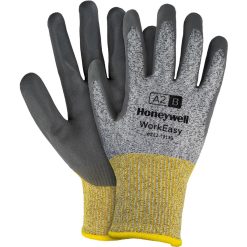 Rękawice ochronne Honeywell HW-WORK7313 – nitryl, EN 388, opak. 10 par Stalowo-żółty