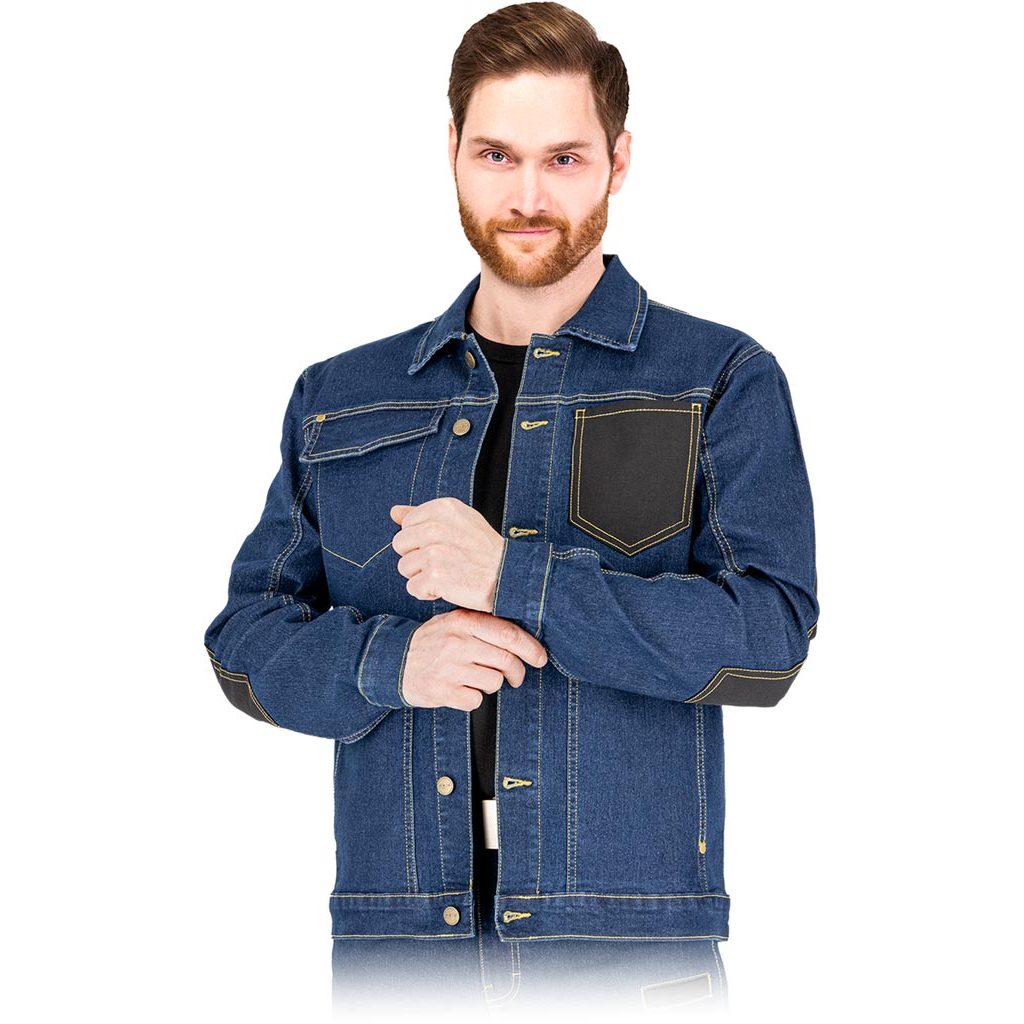 Bluza ochronna Reis JEANS303-J Granatowo-czarny