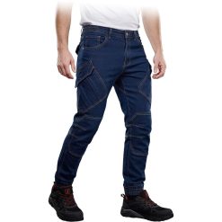 Spodnie ochronne do pasa Reis JEANS610-T Granatowy