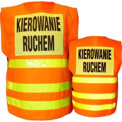 Kamizelka ostrzegawcza Lubmar KOS-ROAD Pomarańczowo-żółty