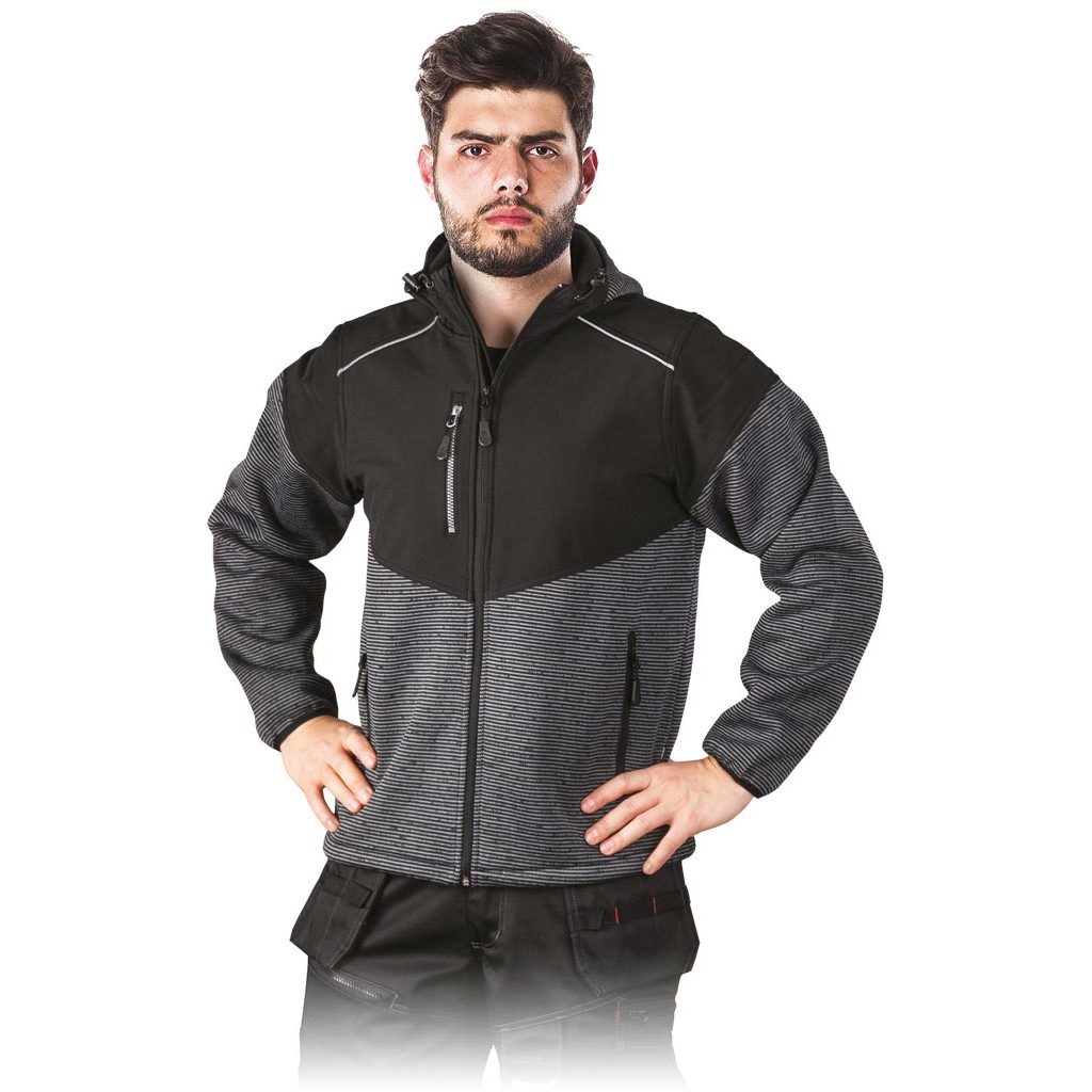 Bluza ochronna Leber&Hollman LH-HERRING Czarno-szary