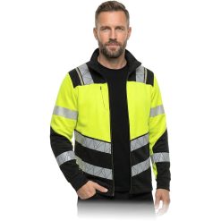 Bluza ochronna Leber&Hollman LH-KRAST-S Żółto-czarny