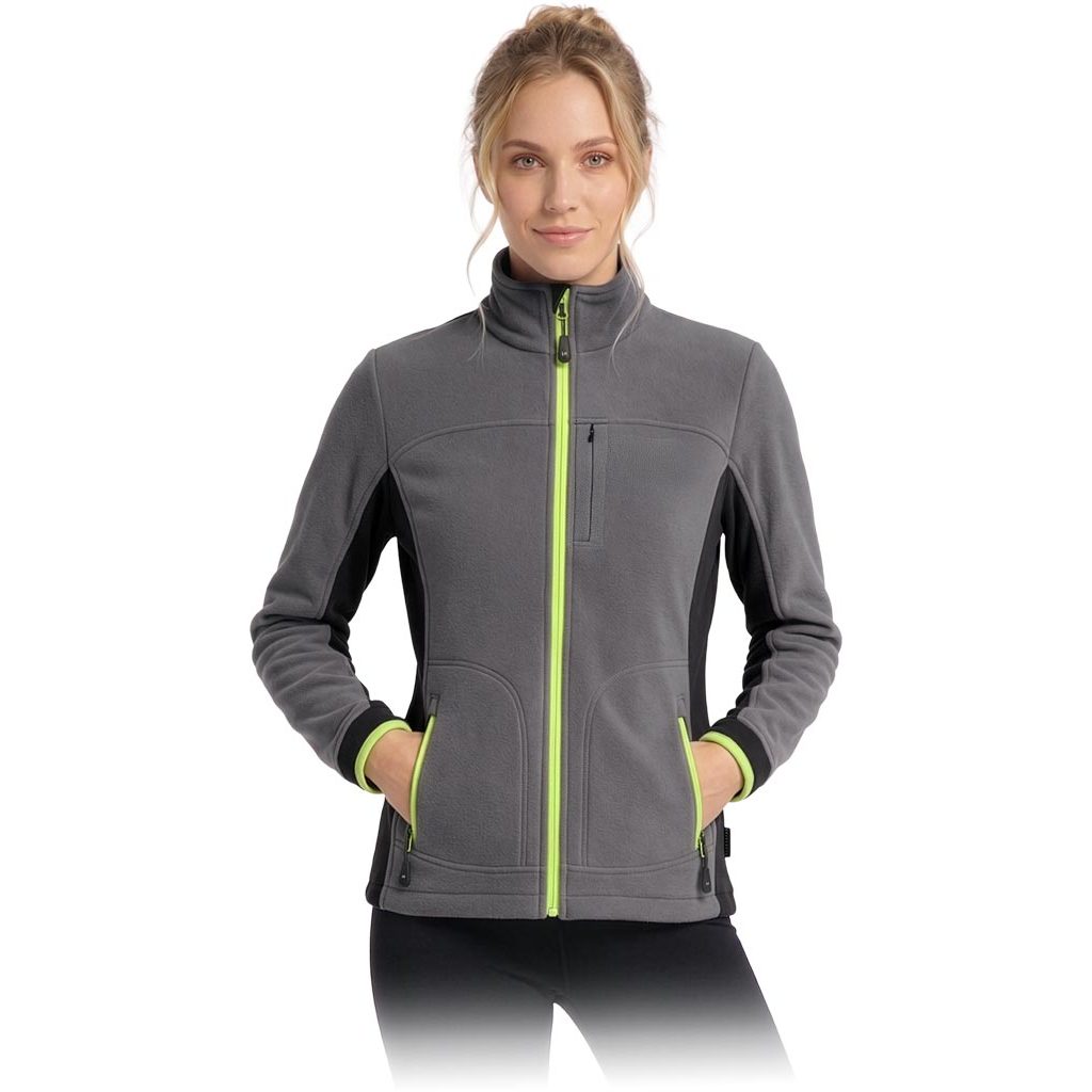 Bluza z polaru ochronna Leber&Hollman LH-LADYFLY Ciemnoszary