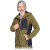 Bluza z polaru ochronna Leber&Hollman LH-NA-P Khaki-granatowo-pomarańczowy
