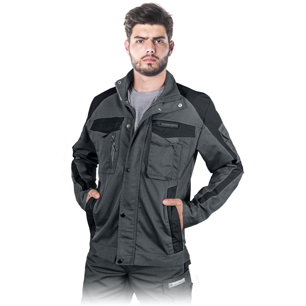 Bluza ochronna Leber&Hollman LH-TANZO-J Szaro-czarny