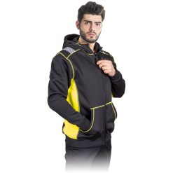 Bluza ochronna Leber&Hollman LH-TROTTEL Czarno-żółty