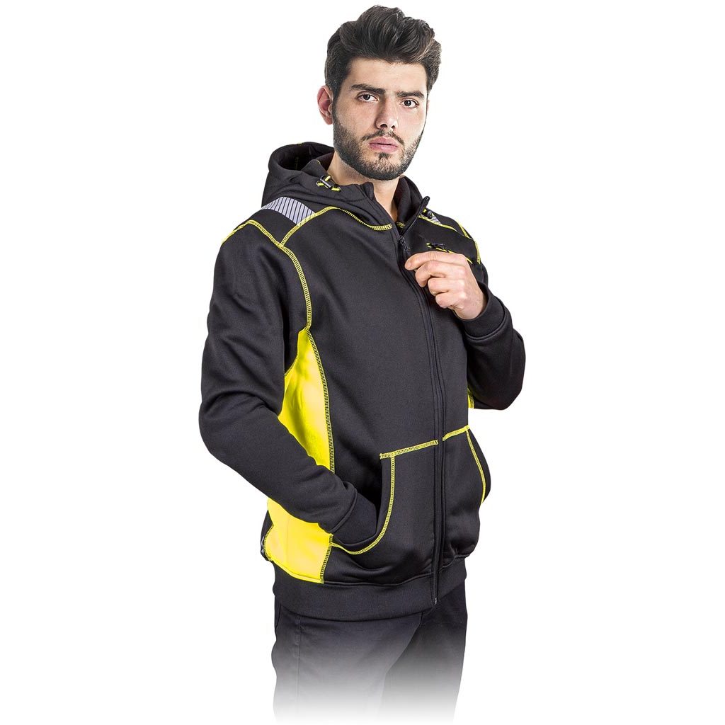 Bluza ochronna Leber&Hollman LH-TROTTEL Czarno-żółty