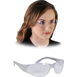 Okulary ochronne MCR MCR-CHECKLITE – EN 166, opak. 10 szt. Jasny, bez powłok, transparentny