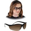 Okulary ochronne MCR MCR-KLONDIKE – EN 166, opak. 10 szt. Brązowy
