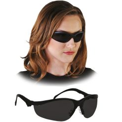 Okulary ochronne MCR MCR-KLONDIKEP-F – EN 166, opak. 10 szt. Szaro-czarny
