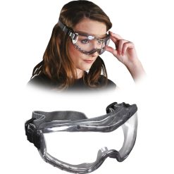 Gogle ochronne MCR MCR-STRYKER-F – opak. 12 szt. Transparentno-szary