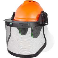 Osłona twarzy z nausznikami MSA MSA-KAS-FORESTRY – EN 397 Pomarańczowy