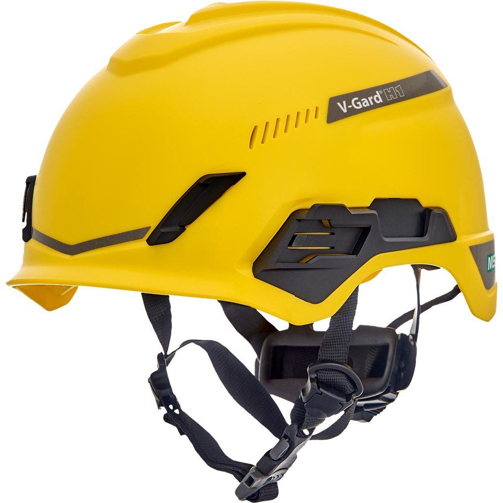 Hełm ochronny MSA MSA-KAS-VG-H1T – EN 12492 Żółty