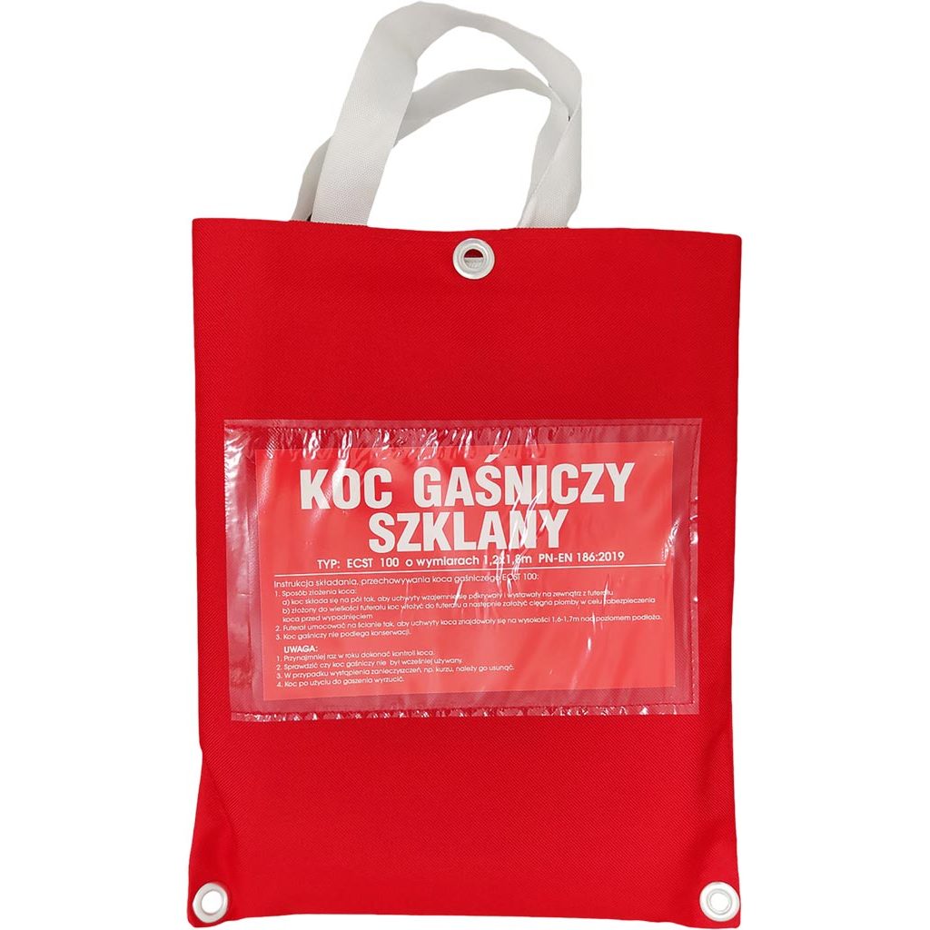 Koc gaśniczy Ogniochron OGKG01 Czerwony